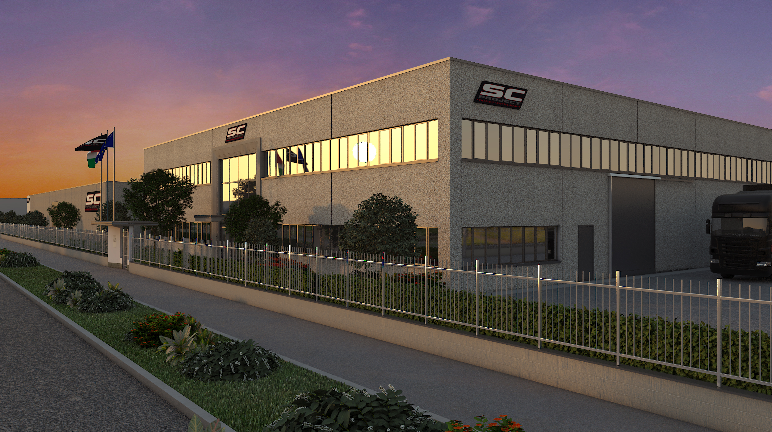 SC-ProjectTramonto01_0020 Render 3D di prodotto SC-Project in luce di tramonto - UtopiX Milano